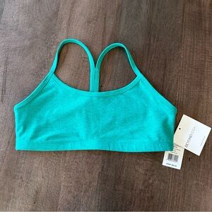 Beyond Yoga Green Sports Bra - Large L - NEW